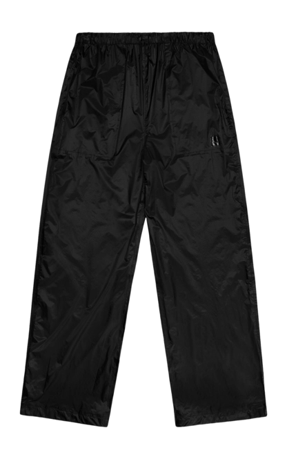 Waterproof Trousers Rains Unisex Norton Rain Pants Wide Black