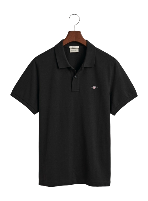 Polo Shirt GANT Men Ruggers Ss Black