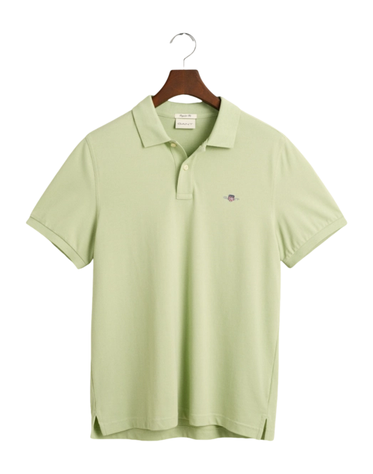 Polo Shirt GANT Men Ruggers Ss Milky Matcha