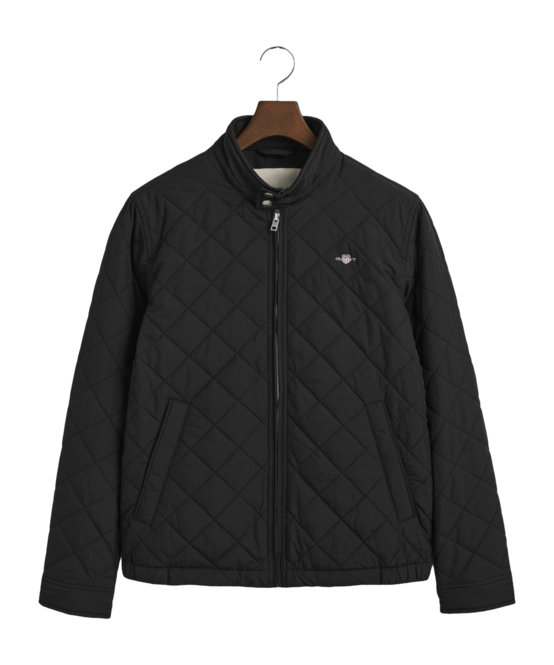 Jacket GANT Men Synthetic Fiber Short Black