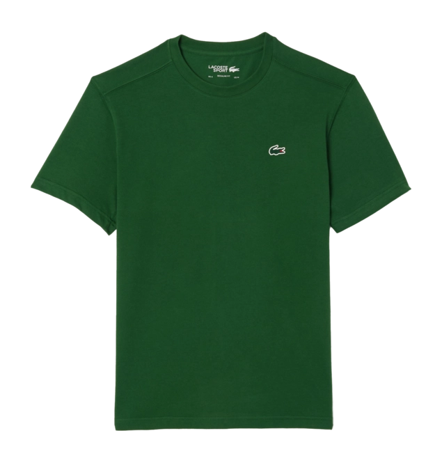 T-Shirt Lacoste Men's TH7618 Crew Neck Green