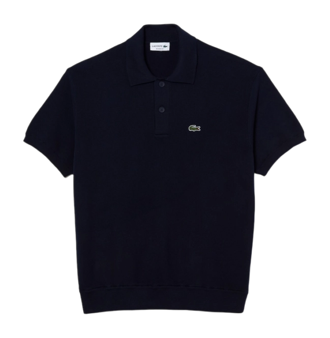 Polo Shirt Lacoste Men's AH7642 Navy Blue/Navy Blue