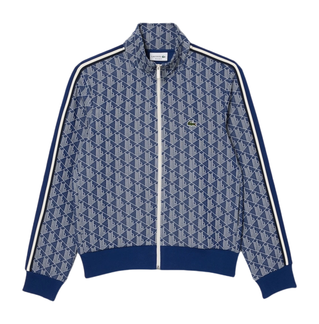 Zip Sweatshirt Lacoste Men SH1368 Methylene/Flour