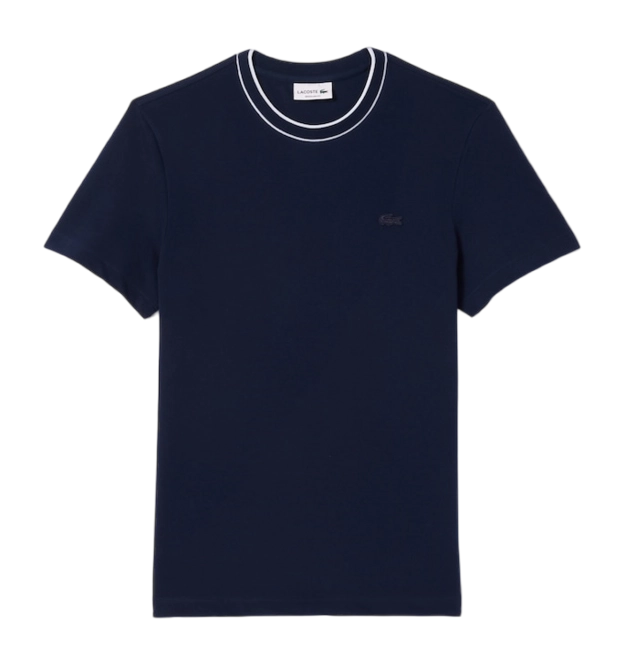 T-Shirt Lacoste Men's TH8174 Navy Blue