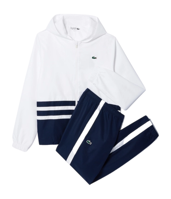 Tracksuit Lacoste Men WH7566 White/Navy Blue-White