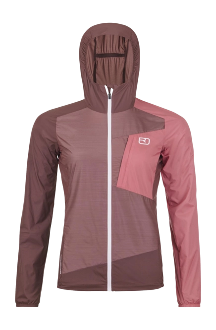 Jacket Ortovox Women Windbreaker Mountain Rose