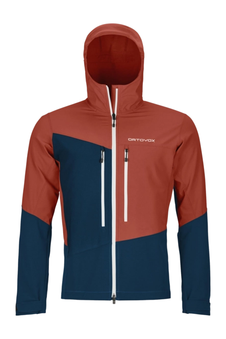 Jacket Ortovox Men Westalpen Softshell Clay Orange