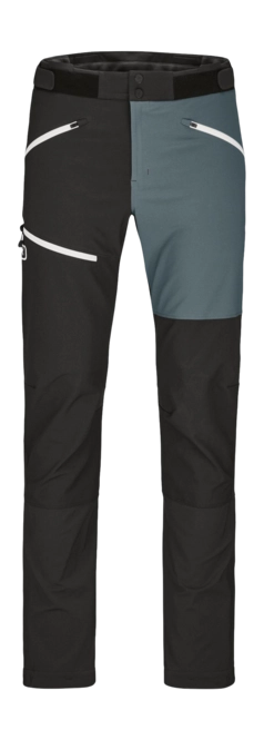 Trousers Ortovox Men Westalpen Softshell Black Raven