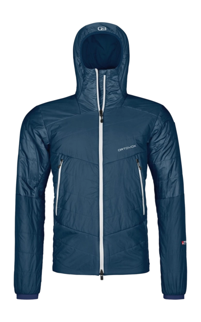 Jacket Ortovox Men Westalpen Swisswool Deep Ocean