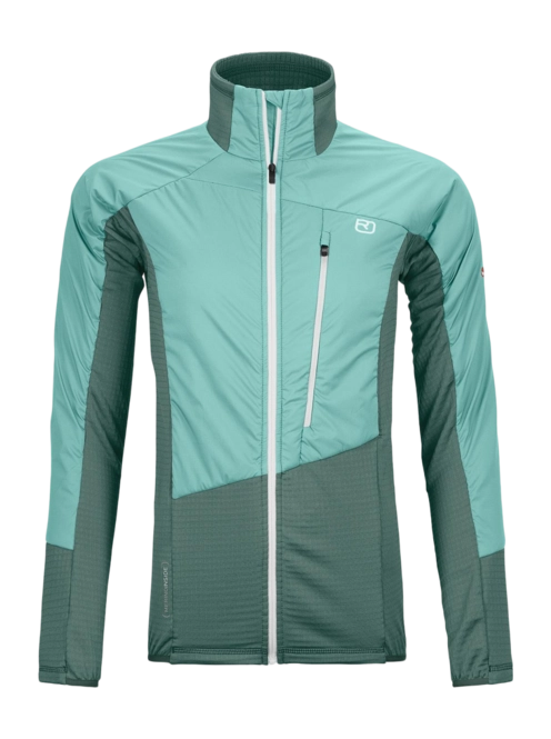 Jacket Ortovox Women Westalpen Swisswool Hybrid Dark Arctic Grey