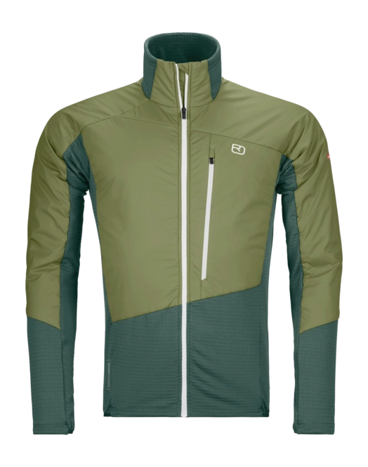 Jacket Ortovox Men Westalpen Swisswool Hybrid Wild Herbs