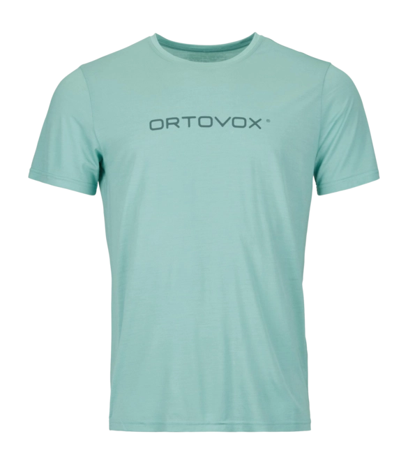 T-Shirt Ortovox Men 150 Cool Brand Aquatic Ice