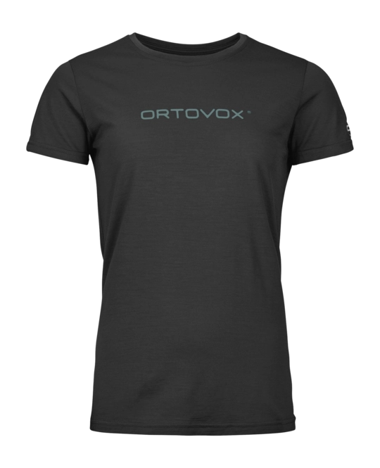 T-Shirt Ortovox Women 150 Cool Brand Black Raven