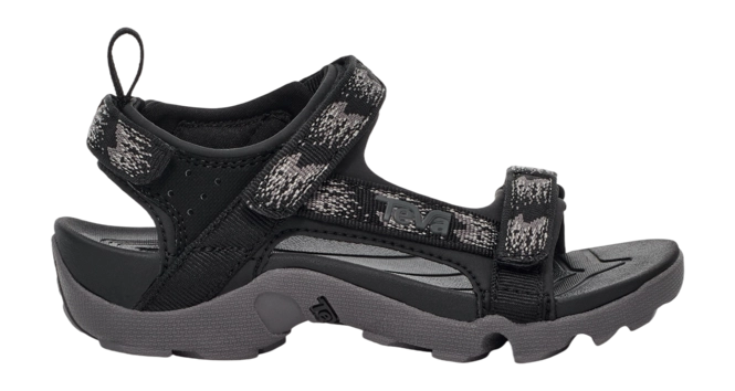 Sandals Teva Kids Tanza Rainfall Black/ Grey