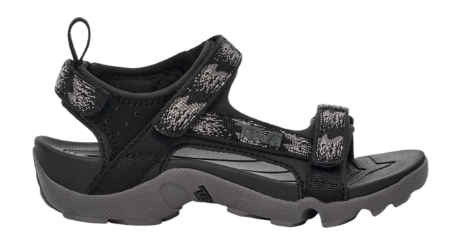Sandals Teva Youth Tanza Rainfall Black/ Grey
