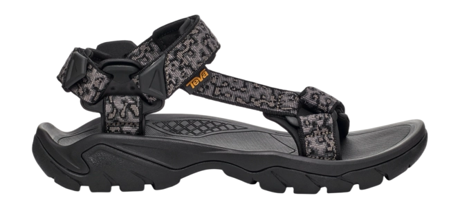 Sandals Teva Men Terra Fi 5 Universal Magma Black/ Grey