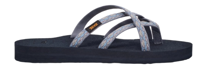 Flip Flops Teva Women Olowahu Kaleidoscope Blissful Blue