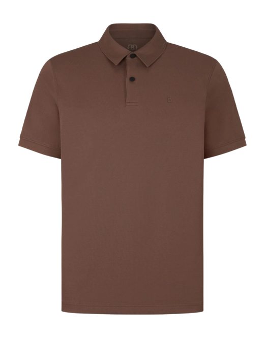 Polo Shirt Shirt Bogner Fire + Ice Men Timo-5F Brown