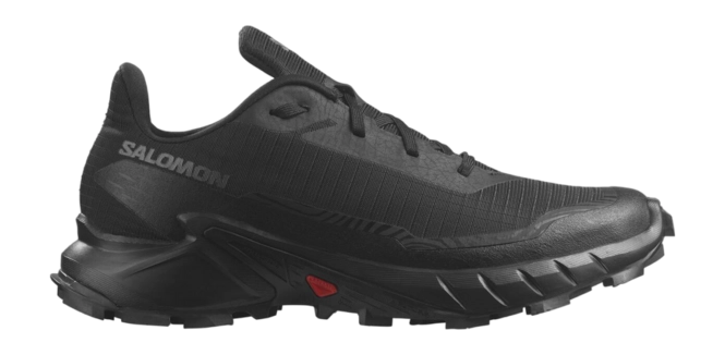 Trailrunning Shoe Salomon Women Alphacross 5 Black Black Ebony '24