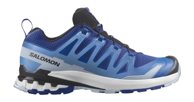 Trailrunning Shoe Salomon Men XA Pro 3D V9 Surf the Web Ibiza Blue White