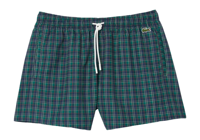 Swimming Trunks Lacoste Men MH7272 Navy Blue/Multico