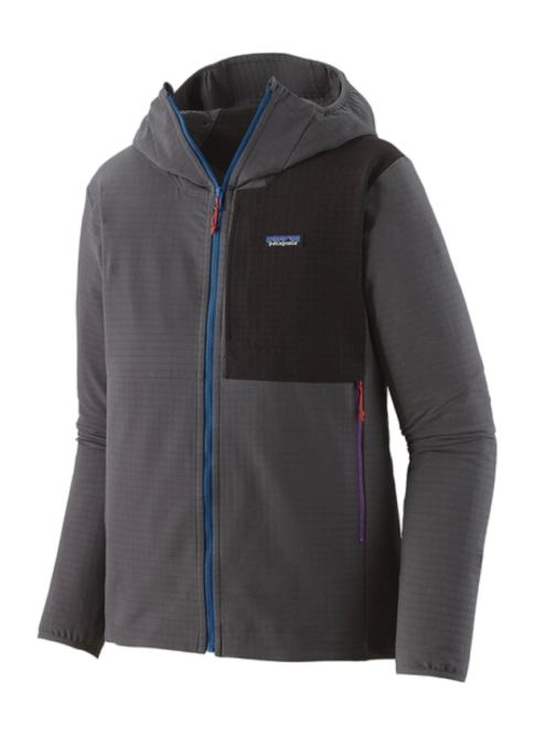 Zip Sweatshirt Patagonia Men R1 TechFace Hoody Forge Grey