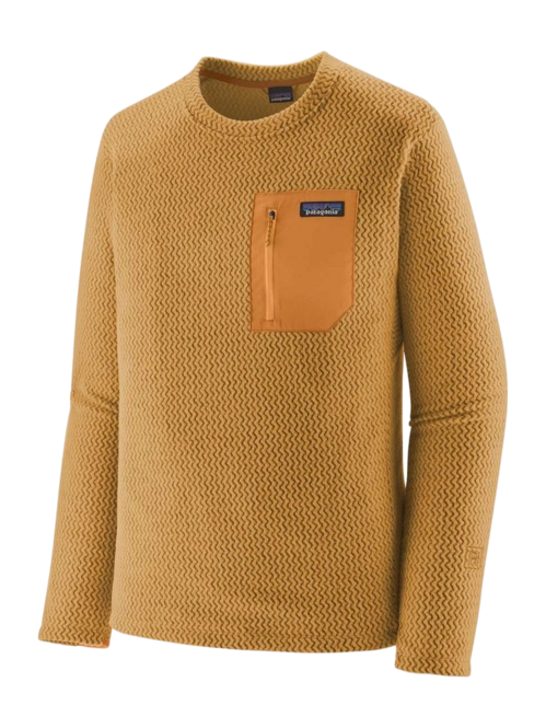 Jumper Patagonia Men R1 Air Crew Pufferfish Gold
