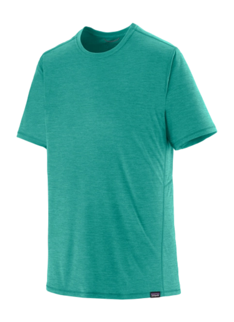T-Shirt Patagonia Men's Cool Lightweight Cap Shirt Subtidal Blue / Light Subtidal Blue X/Dye