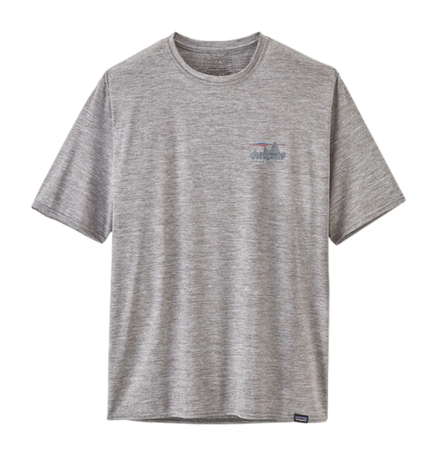 T-Shirt Patagonia Men's Cap Cool Daily Graphic Shirt '73 Skyline: Feather Grey