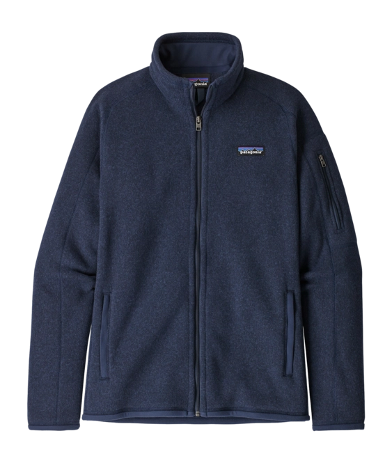 Zip Sweatshirt Patagonia Women Better Sweater Jkt New Navy