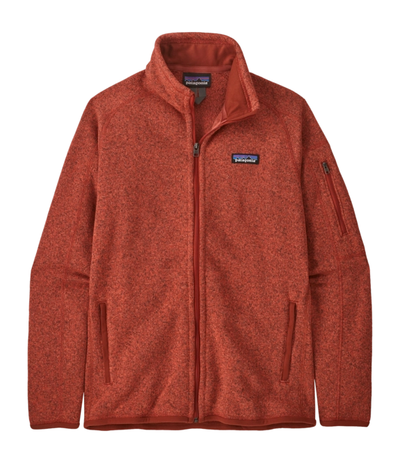 Zip Sweatshirt Patagonia Women Better Sweater Jkt Pimento Red