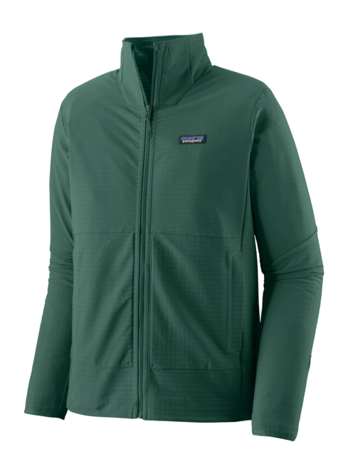 Zip Sweatshirt Patagonia Men's R1 TechFace Jkt Conifer Green