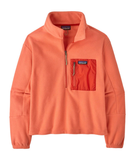 Jumper Patagonia Women's Microdini 1/2 Zip P/O Coho Coral