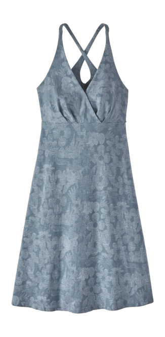 Dress Patagonia Women Amber Dawn Dress Channeling Spring Light Plume Grey