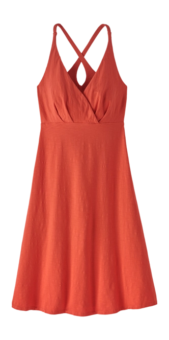 Dress Patagonia Women Amber Dawn Dress Pimento Red