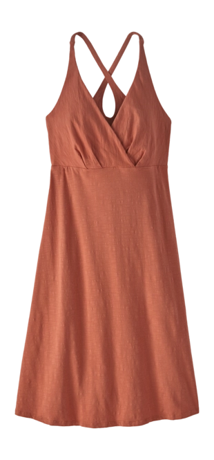 Patagonia Women Amber Dawn Dress Sienna Clay