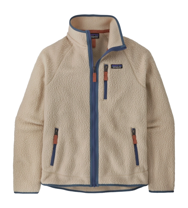 Zip Sweatshirt Patagonia Men's Retro Pile Dark Natural / Utility Blue