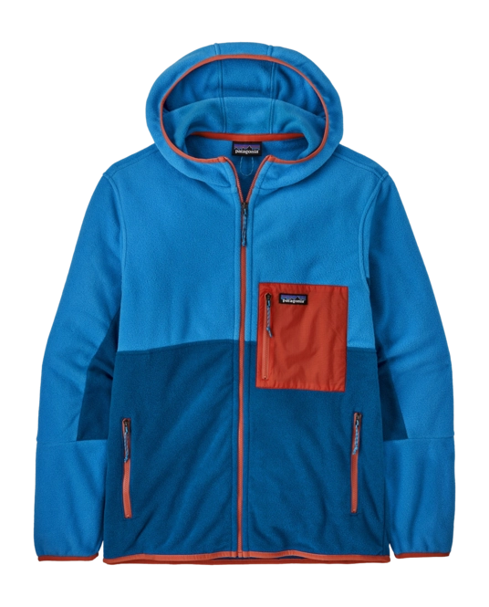 Zip Sweatshirt Patagonia Men's Microdini Hoody Endless Blue