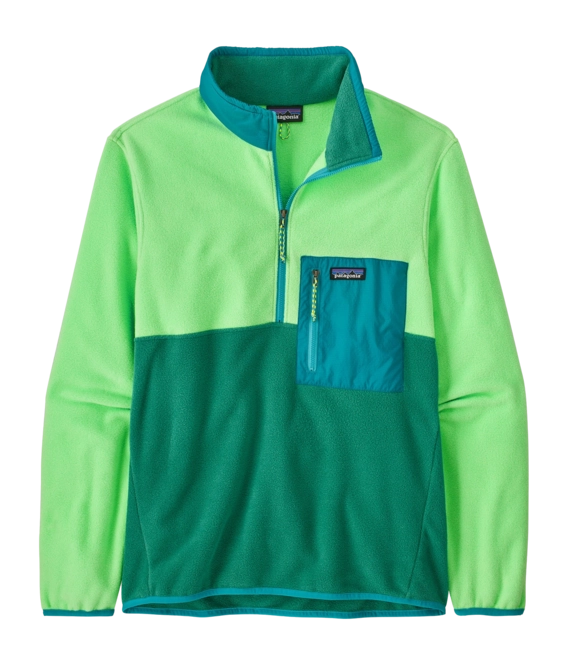 Jumper Patagonia Men Microdini 1/2 Zip P/O Gather Green