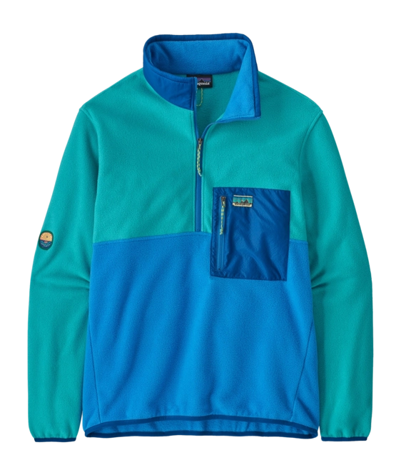 Jumper Patagonia Men Microdini 1/2 Zip P/O Jumper Vessel Blue