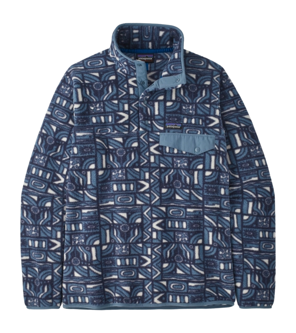 Jumper Patagonia Men LW Synch Snap T P/O New Visions New Navy