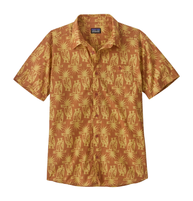 T-Shirt Patagonia Men's Go To Shirt Skunks Sienna Clay