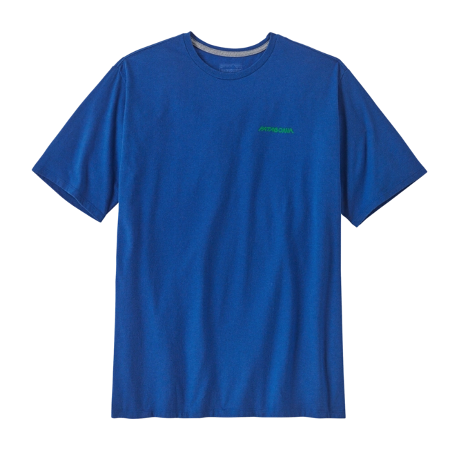 T-Shirt Patagonia Men's Sunrise Rollers Responsibili Tee Endless Blue