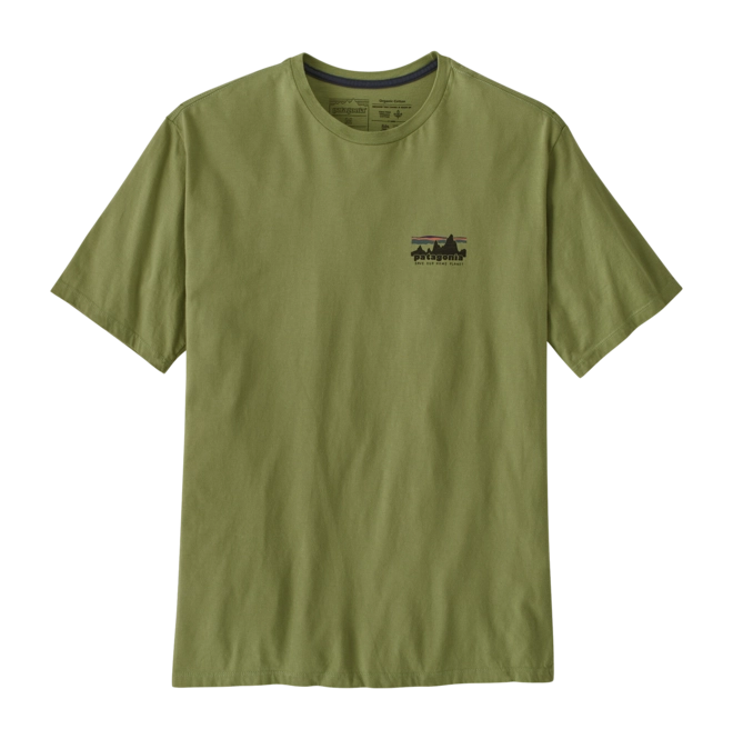T Shirt Patagonia Men 73 Skyline Organic T Shirt Buckhorn Green 24