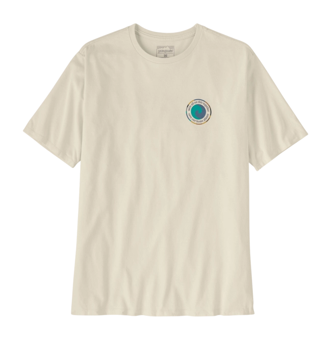 T Shirt Patagonia Men Unity Fitz Responsibili Tee Birch White 24