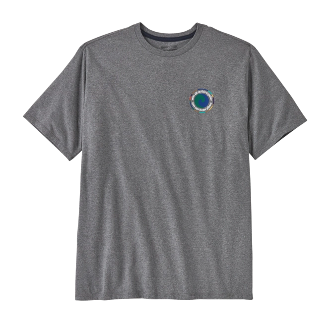 T Shirt Patagonia Men Unity Fitz Responsibili Tee Gravel Heather '24