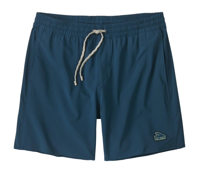 Swimming Trunks Patagonia Men Hydropeak Volley Shorts Tidepool Blue