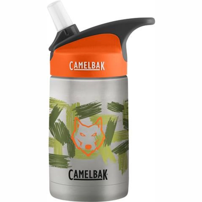 Thermal Bottle CamelBak Eddy Kids Vacuum Insulated Wolf Camo 0.35L
