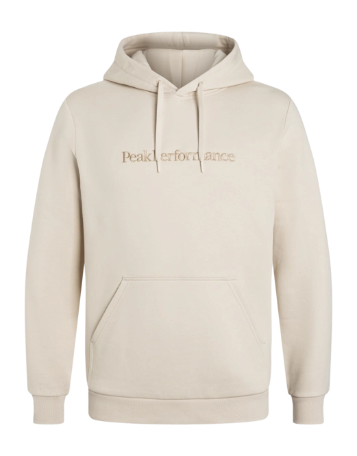 Hoodie Peak Performance Men Big Logo Hoodie Sand Fog '24