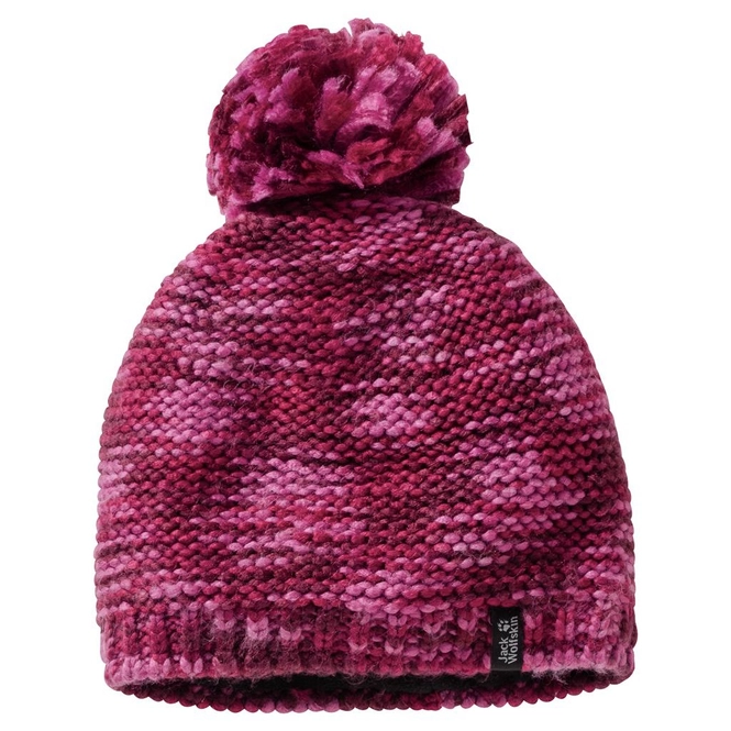 Beanie Jack Wolfskin Kids Kaleidoscope Knit Cap Fuchsia (S)